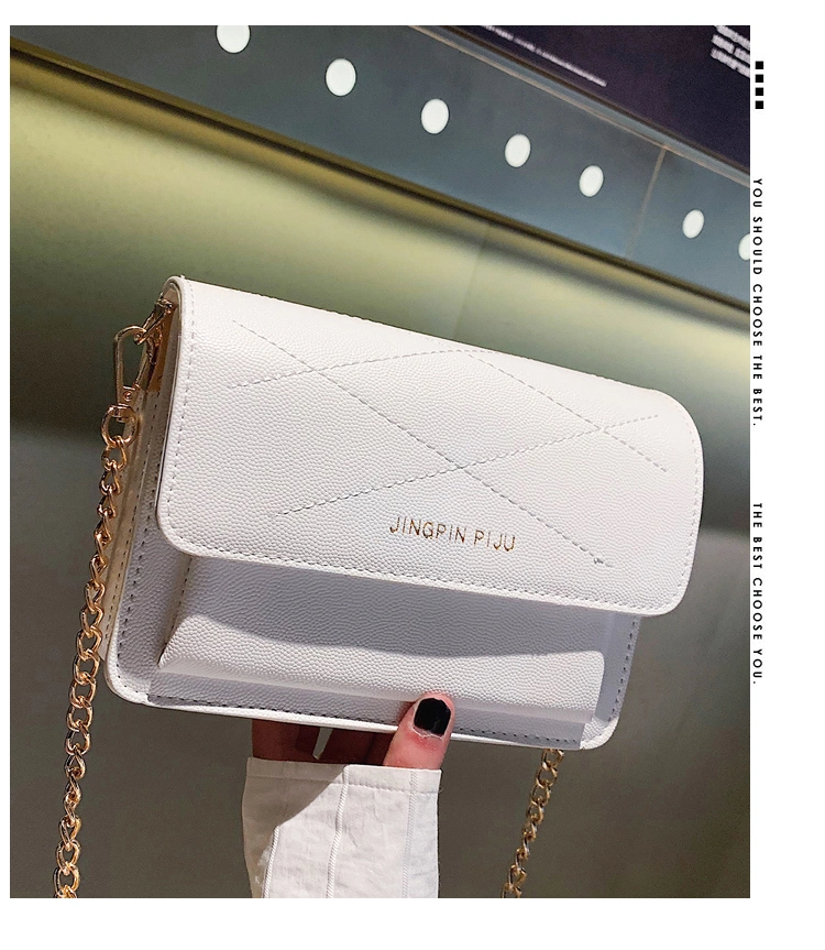 Western Single Shoulder Cross-Body Bag Chain Small Square Bag Clutch Bag Luxury Bag Designer Handbags Fashion Bag Lady Bag