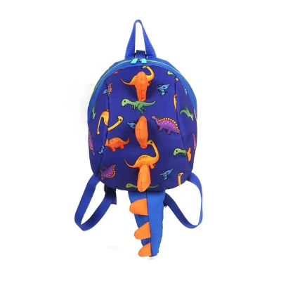 Nouvelle offre spéciale nouvelle mode mignon enfant en bas âge sac à dos personnalisé enfant sac d'école dessin animé Oxford tissu sac à dos enfants école bleu foncé Mini sacs à dos