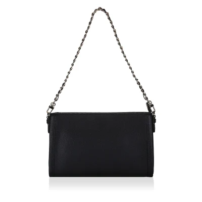 2023 Sac à Bandoulière en Cuir Véritable Noir Crossbody Style Causal Prix Usine